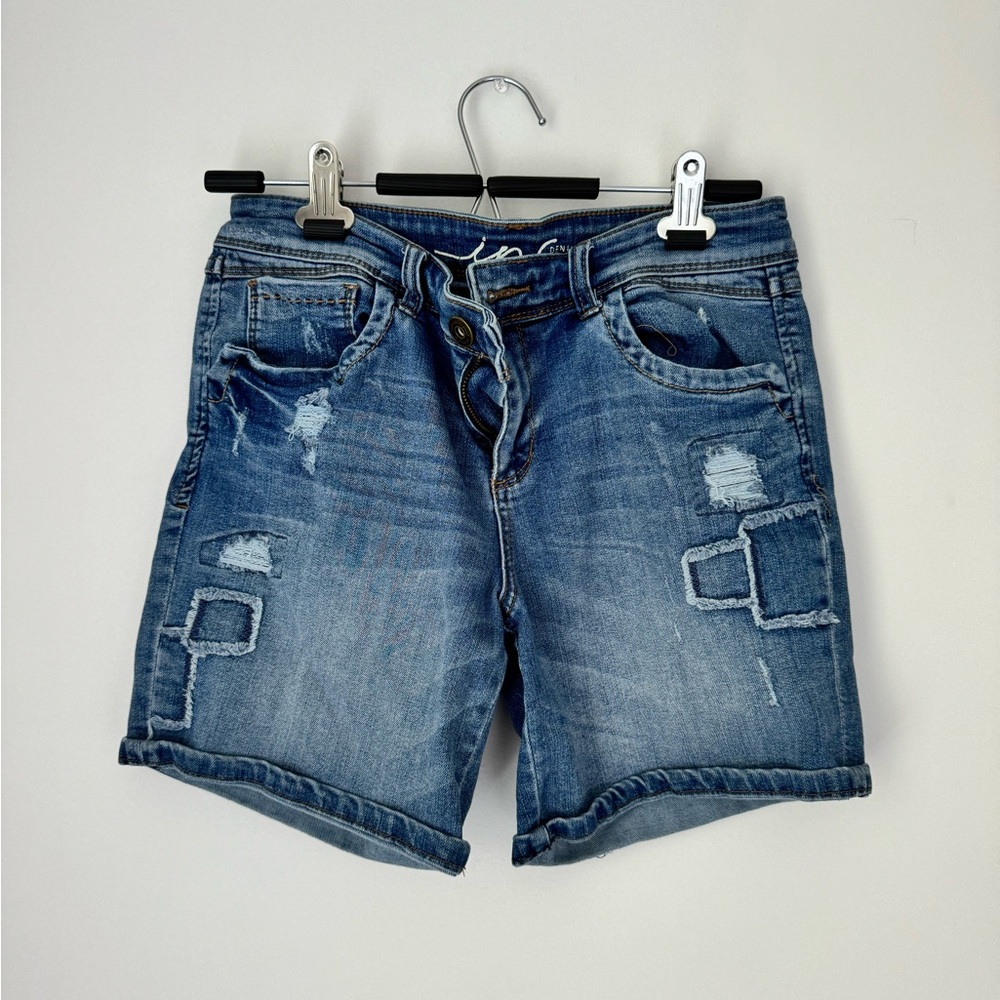 Ink Denim ripped jeans shorts, size 8